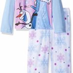 Disney Girls’ Frozen Elsa 2-Piece Fleece Pajama Set,