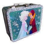 Loungefly Disney Frozen Elsa & Anna Snwoflakes Teal Lunch Tin Tote