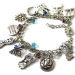 Frozen Charm Bracelet Elsa Gifts – Anna Bracelet Disney Frozen Jewelry for Girls