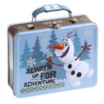 Disney Frozen Olaf Embossed Tin Carry All Lunch Box