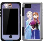 Skinit Frozen OtterBox Armor iPhone 5/5s/SE Skin – Elsa and Anna Sisters Design – Ultra Thin, Lightweight Vinyl Decal Protection
