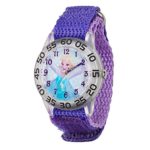 Disney Frozen Elsa Girl’s Plastic Time Teacher Watch