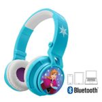 Frozen Bluetooth Headphones Disney Movie Wireless Kid Friendly Sound with Anna & Elsa Graphics