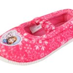Disney Frozen Elsa Anna Girl’s Pink Warm Comfort Indoor Slipper (Parallel Import/Generic Product)