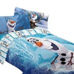 Disney Frozen Olaf the Snowman 5pc Full Comforter and Sheet Set Bedding Collection