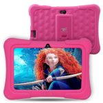 [Upgraded] Dragon Touch Y88X Plus Kids Tablet, 7 inch Display, Kidoz Pre-Installed with Disney Content (More Than $80 Value) (Android 7.1 OS) Pink