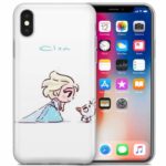 Disney’s Beauty and The Beast, Little Mermaid, Alice in Wonderland, Snow White, Cinderella, Frozen Apple iPhone Xs MAX Case (6.5″) (Elsa)