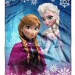 Disney’s Frozen, “Frozen Land” Raschel Throw Blanket, 60″ x 80″