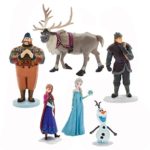Disney Frozen Figurine Play set – Sven, Anna, Elsa, Kristoff, Oaken and Olaf. (6 Piece)