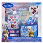 Townley Girl Disney Frozen Beauty Kit, Lip balms, glosses, press on nails, gems, stickers, barrettes & more