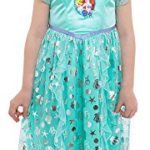 Disney Little Girls’ Fantasy Nightgowns, Mint Mermaid, 4
