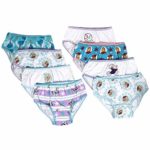 Disney Frozen Girls Panties Underwear – 8-Pack Toddler/Little Kid/Big Kid Size Briefs Princess Elsa Anna