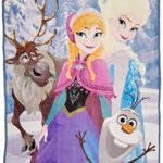Disney’s Frozen, “Frozen Friends” Silk Touch Throw Blanket, 46″ x 60″