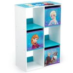 Delta Children 6 Cubby Storage Unit, Disney Frozen