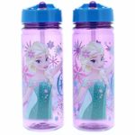 2 Pk. Disney Frozen Elsa Plastic Tritan Bottle 600ml