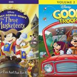 Donald Mickey & Goofy Disney Characters Collection – Mickey, Donald, Goofy The Three Musketeers + Goof Troop: Volume 2 (27 Total Episodes / 1 Feature Film DVD Bundle)