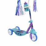 Huffy Disney Frozen Preschool Scooter W/ Lights, Streamers & A Water Bottle