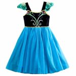 Cokos Box Frozen Princess Elsa Anna Dress Costume Fairy Princess Dress