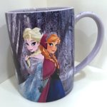 Disney Parks Frozen Elsa Anna Olaf Ceramic Mug NEW