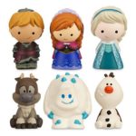 Disney Frozen 6 Pc. Bath Tub Pool Toy Set Olaf Elsa Anna Sven Kristoff Marshmallow