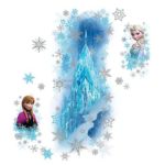 RoomMates Disney Frozen Ice Palace With Else And Anna Peel And Stick Giant Wall Decals
