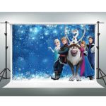 GESEN Frozen Backdrop 10x7ft Disney Princess Elsa and Friends Movie Animation Photography Background for Parties Photo Studio Props PGGE134