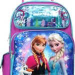 Disney Frozen Elsa Anna Oalf 16 inches Large Rolling Backpack