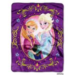Disney’s Frozen, “Nordic Love” Silk Touch Throw Blanket, 46″ x 60″