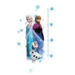 RoomMates Disney Frozen Elsa, Anna And Olaf Peel And Stick Giant Growth Chart