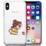 Disney’s Beauty and The Beast, Little Mermaid, Alice in Wonderland, Snow White, Cinderella, Frozen Apple iPhone X Case (iPhone 10) (Belle)