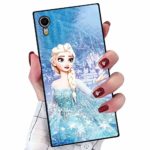 DISNEY COLLECTION Phone Case Compatible iPhone XR Frozen Princess Elegant Chic Square Protective Shockproof Back Cover Case Compatible iPhone XR 6.1 Inch