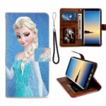 Wallet Case Fits for Galaxy S7 Edge [5.5″] Disney Frozen Ice Snow Elsa
