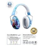 Frozen Kids Ear Protectors Earmuffs Toddler Ear Protection and Headphones 2 in 1 Noise Reduction and Headphones for Kids Ultra Lightweight Adjustable Safe Sound Great for Concerts Shows and More
