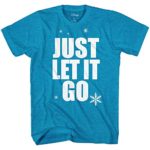 Disney Frozen Elsa Just Let It Go Disneyland Graphic Adult T-Shirt