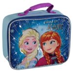 Disney Frozen Girl’s Elsa Compartment Soft Lunch Box (Blue/Magic)