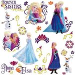 RoomMates Disney Frozen Spring Peel And Stick Wall Decals