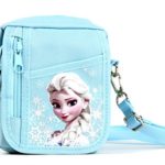Disney Frozen Detachable Lanyard Messenger Shoulder Bag (SNOW BLUE)