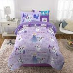 Franco Kids Bedding Super Soft Comforter and Sheet Set with Bonus Sham, 5 Piece Twin Size, Disney Frozen