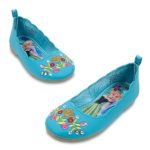 Disney Store Frozen Anna Elsa LIttle Girl Flat Shoes (11)