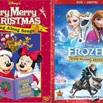 Disney Sing Along Songs Very Merry Christmas & Frozen Edition characters Animated Fun Double Pack