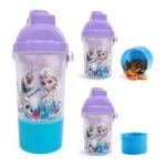 Disney Frozen Girls Lunch Sippy Cup Canteen Drinkware Snack Container Bottle