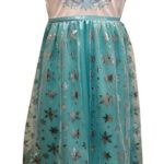 AME Sleepwear Girls’ Disney Frozen Princess Elsa Dress Up Nightgown