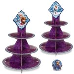 Wilton Disney Frozen Treat Stand and Cupcake Liners Party Set, 3-Piece