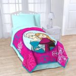 Disney Frozen Anna and Elsa Snowflake Fleece Blanket