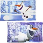 Disney Frozen Princess Olaf Kids Rectangular Pillow ( Set of 2)