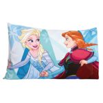 Disney Frozen Anna Elsa Kids Pillowcase Standard Size – 20″ x 30″ [1 Piece Pillowcase Only]