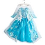 Rush Dance Queen Elsa Snow Snowflake Dress Costume Cosplay (4T-5T)