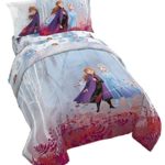 Jay Franco Disney Frozen 2 Forest Spirit 5 Piece Twin Bed Set