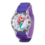 Disney Ariel Girls’ Plastic Time Teacher Watch