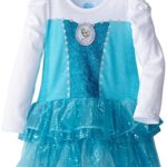 Disney Girls’ Frozen Knit Dress with Cape